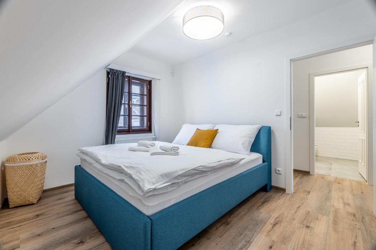 Residence Wurmfeld - Rodinny Apartman S 3 Loznicemi Český Krumlov Dış mekan fotoğraf