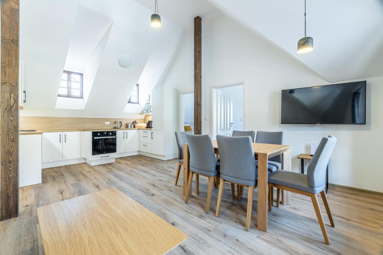 Residence Wurmfeld - Rodinny Apartman S 3 Loznicemi Český Krumlov Dış mekan fotoğraf